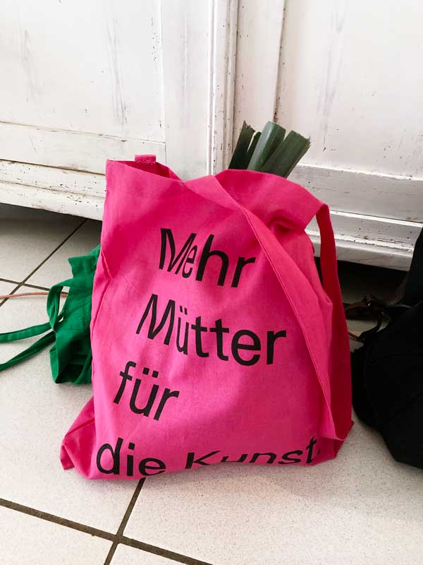 Mehr M&uuml;tter f&uuml;r die Kunst.-Baumwolltasche